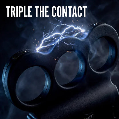 🛡️ Foldable Ring – Standard Edition (Stress-Relief) 🟢 | Three-Point Contact Protector – Upgrade Edition 🔋 Rechargeable + LED 🔦