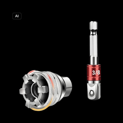 🔥 49% OFF Hot Sale! ⚡🛠️Upgraded Multi-function Adjustable Universal Socket Wrench – Master Maintenance Tool